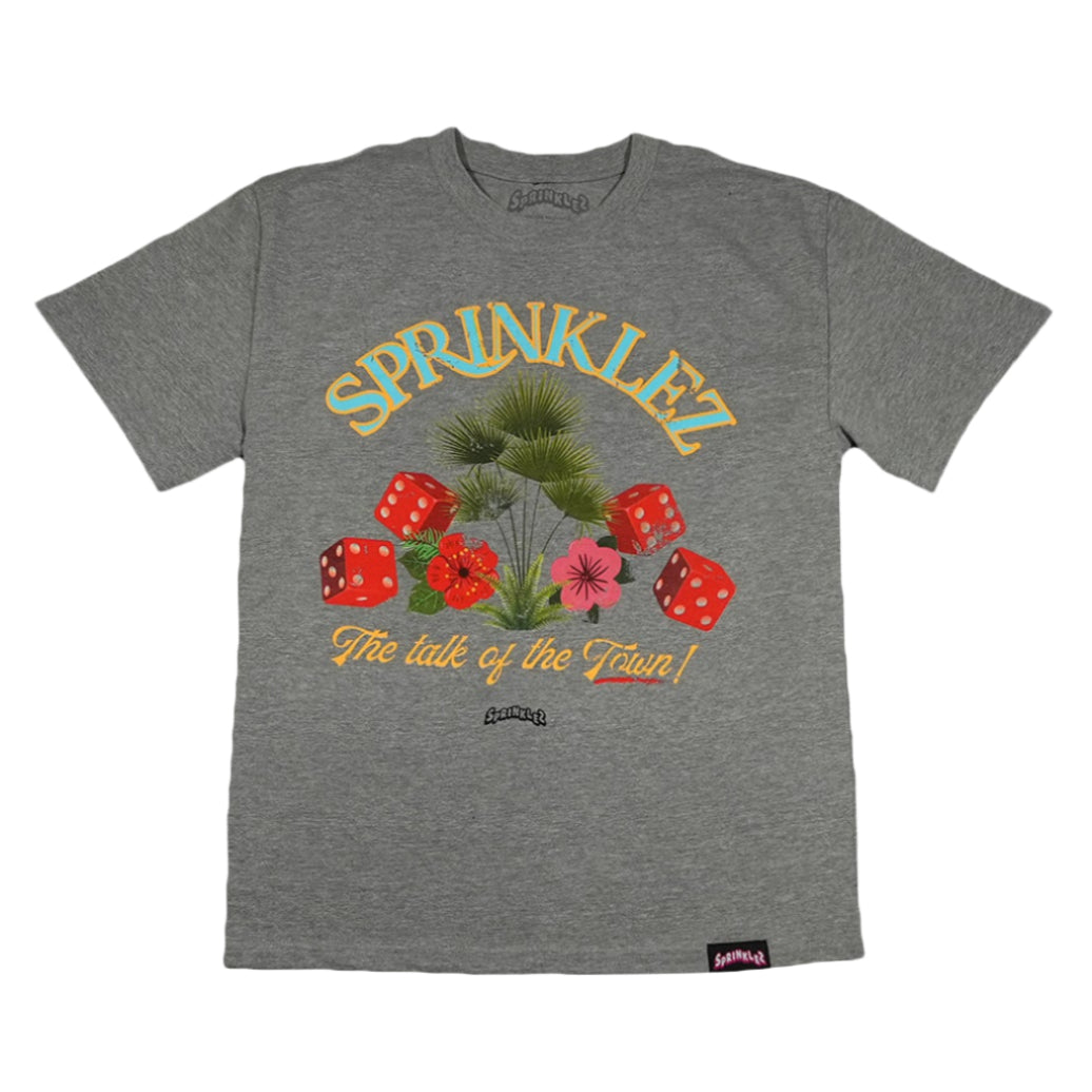 PALM TEE ( ATHLETIC HEATHER )