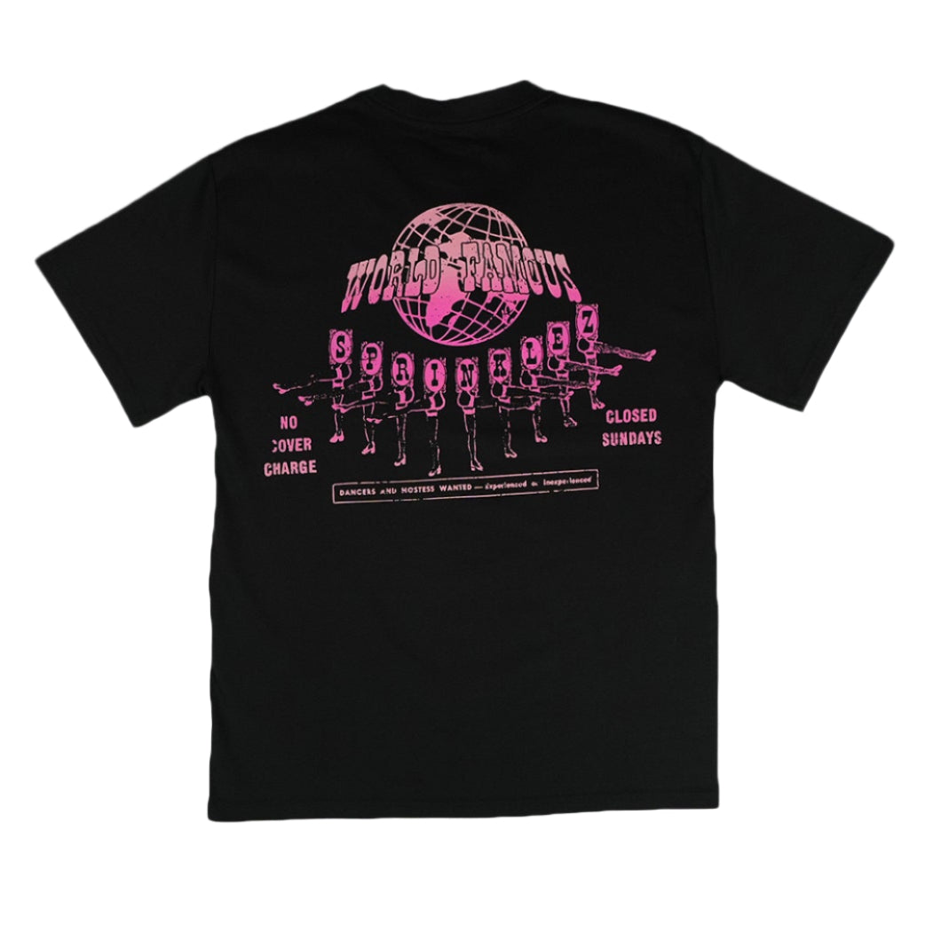 LEG TEE ( BLACK )
