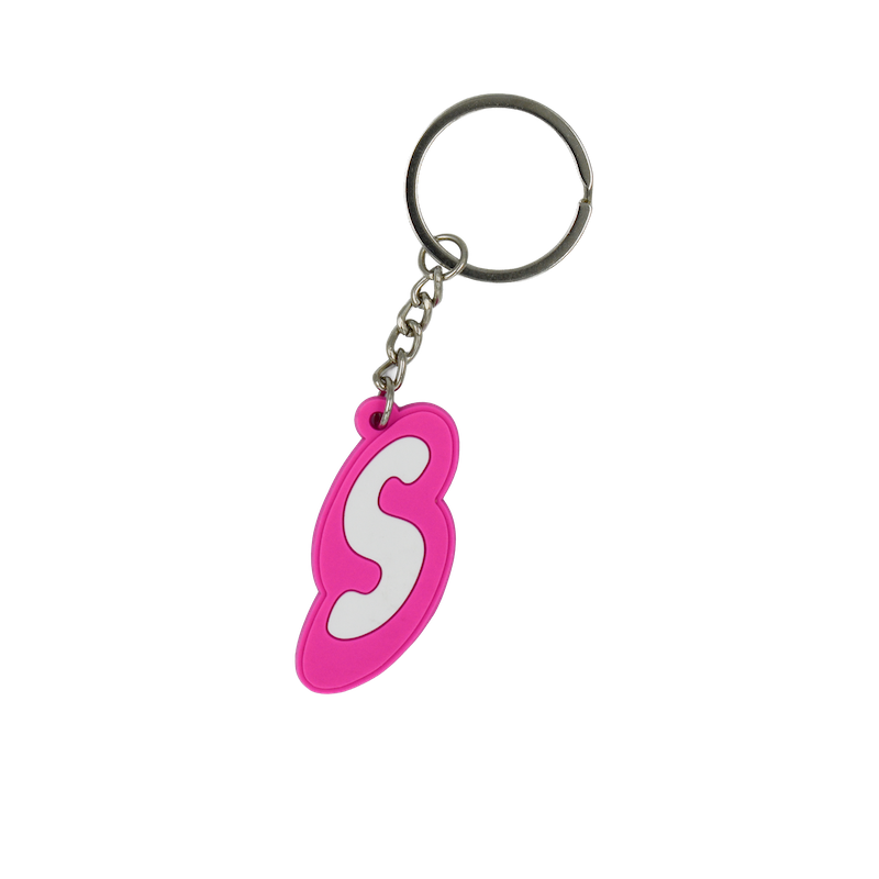 S Logo Keychain