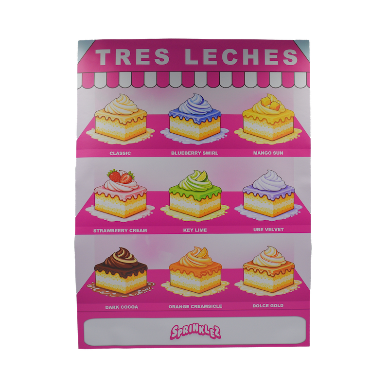 18 x 24 Poster Tres Leches